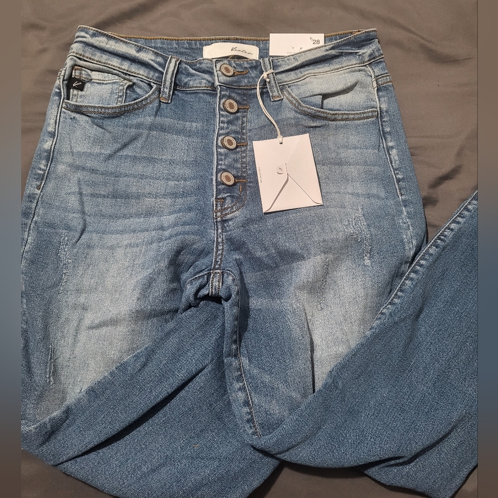 KanCan Ride or Die Medium Wash Skinny
